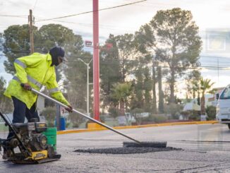 Más de 800 baches atendidos por el Municipio esta semana