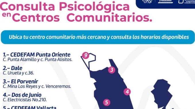 Ofrece IMPAS atención psicológica en diversos centros comunitarios de la ciudad