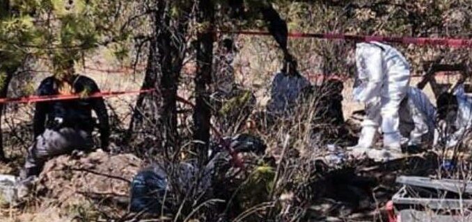 Continúa Equipo Forense Especializado los trabajos en fosas de Casas Grandes