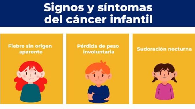 Comparte IMPAS señales para identificar el cáncer infantil