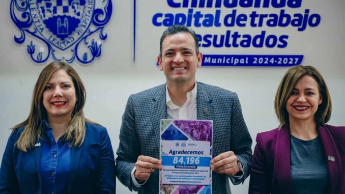 Anuncia alcalde Bonilla resultados del Presupuesto Participativo 2025