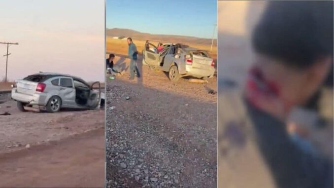 Jovencito salva la vida tras volcadura en El Charco