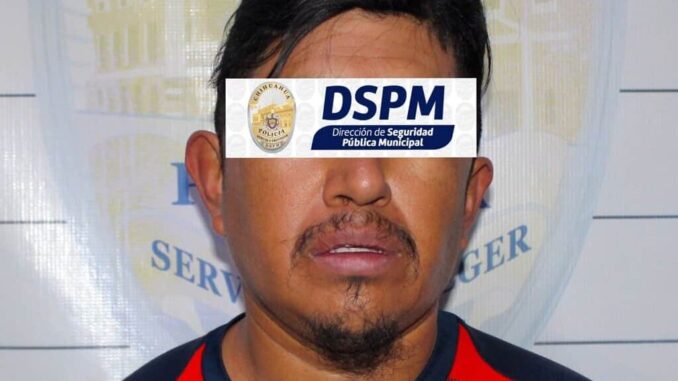 Detienen a sujeto acusado de agredir a una mujer en la colonia Insurgentes