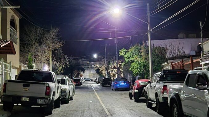 Concluye sustitución de luminarias con tecnología LED en Jardines del Saucito