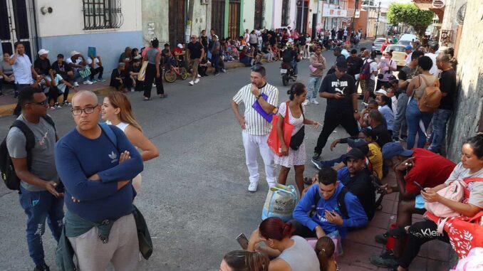 Baja cifra de migrantes en frontera sur de México tras 5 semanas de restricciones de Trump