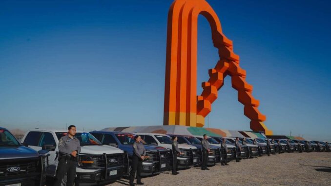 Entrega alcalde Bonilla 154 patrullas a la Policía Municipal para reforzar patrullajes y mejorar la seguridad de la ciudad