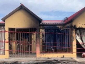 Enfrentamiento en Aldama deja una persona fallecida y dos vehículos calcinados