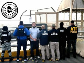 Fiscalía de Operaciones Estratégicas en coordinación con Ejército y Guardia Nacional, detiene a objetivo buscado por autoridades de Estados Unidos