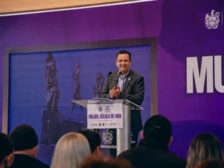 Presenta alcalde Marco Bonilla proyecto del monumento “Mujer, célula de vida”