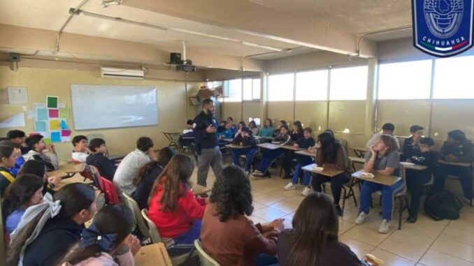Intensa jornada de concientización de GOECHI en Secundaria Francisca Lozano Olivas