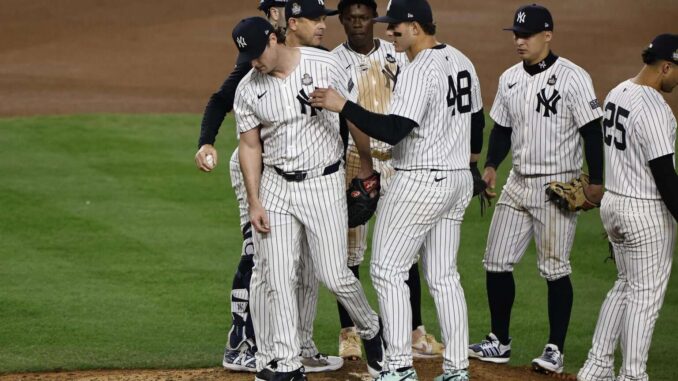 Los Yanquis pierden a su estelar Gerrit Cole por una temporada que aún no empieza