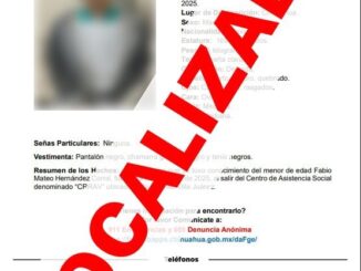 Localizan sano y salvo a menor de edad reportado desaparecido