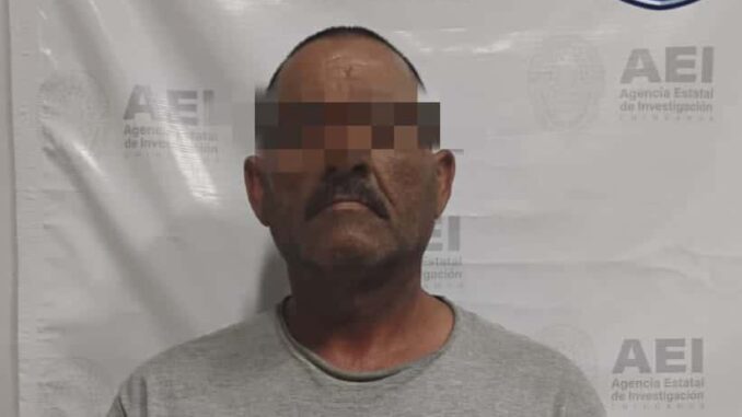 Captura AEI en Ciudad Juárez a presunto violador de menor en Parral