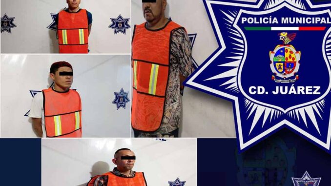 Arrestan a 4 hombres por violencia familiar