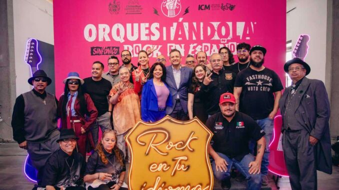 Anuncia alcalde Bonilla cuarta edición de Orquestándola Sinfónico Rock en Español