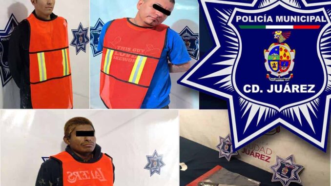 Detienen a 3 acusados de violencia familiar