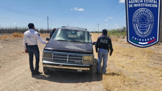 Recupera AEI vehículo con reporte de robo en Jiménez