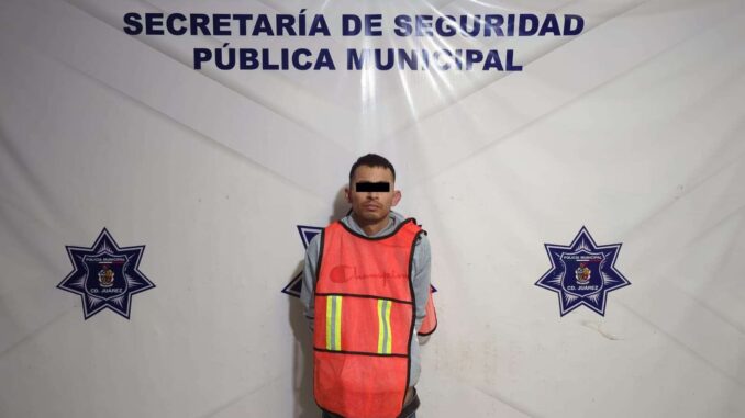 Lo detienen en Pradera de los Álamos con arma de fuego calibre 380