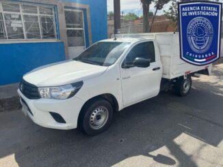 Detiene AEI en Parral a conductor de vehículo con reporte de robo