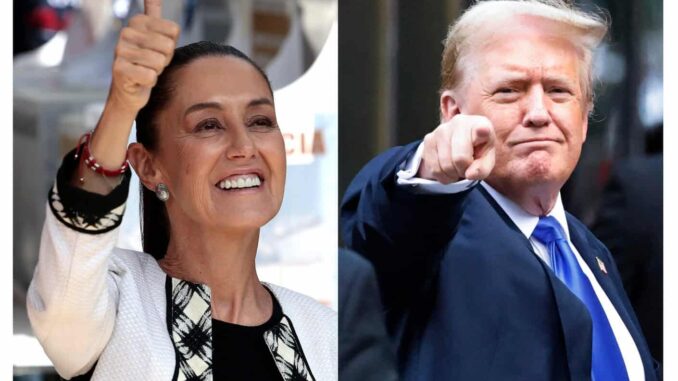 Sheinbaum y Trump sostienen conversación telefónica «muy productiva»