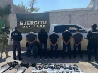 Captura célula BOI a 5 integrantes de grupo delictivo en Guachochi; aseguran armas