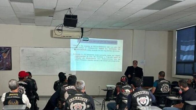 Inicia curso de certificación para 2da generación del Escuadrón de Capitanes de la Unión de Motociclistas de Chihuahua AC