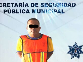 Detienen a sujeto en posesión de una arma de fuego calibre 9 milímetros