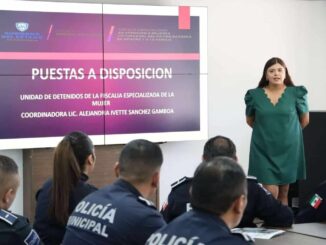 Capacitan a policías municipales en atención a mujeres víctimas de violencia de género