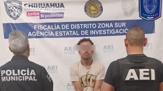 Detienen Policías Investigadores a probable responsable de diversos robos en Parral