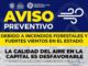 Alerta Protección Civil Municipal por mala calidad de aire en la capital, toma precauciones