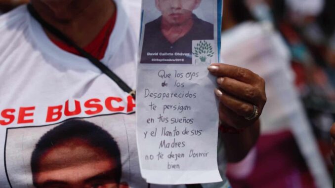ONG alerta por alza interanual de 26% de las desapariciones en México