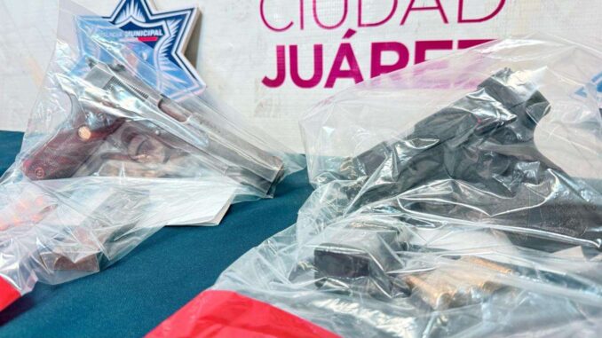 Asegura Policía Municipal 36 armas de fuego en abril