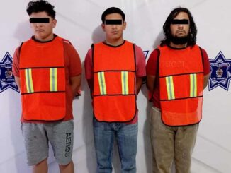 Detienen a 3 con armas de fuego cuando circulaban por la Pedro Rosales