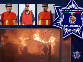 Arrestan a 3 hombres por incendiar viviendas