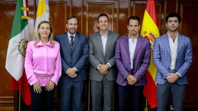 Recibe alcalde a cónsul general de España en Monterrey para compartir visión de la capital