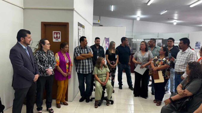 Inauguran Pensiones Civiles del Estado y SNTE nuevas instalaciones en la Delegación Jiménez