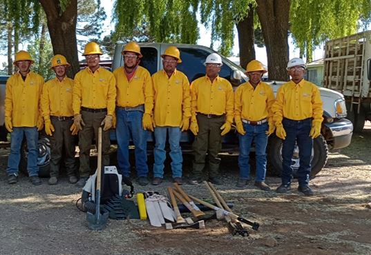 Suman 80 nuevos combatientes forestales para reforzar acciones contra incendios en la Sierra Tarahumara