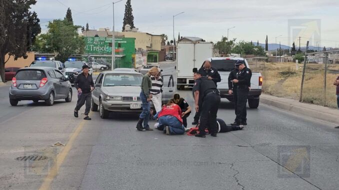 Mujer y niña son atropelladas en la colonia Dale; adulto mayor detenido
