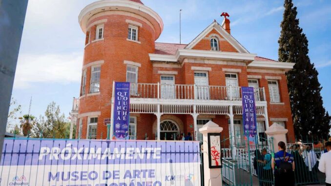 Inicia alcalde Bonilla trabajos de restauración de la Quinta Touché