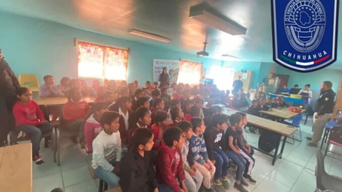 Lleva GOECHI jornadas de intervención a escuelas de Guadalupe y Calvo