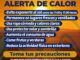 Emite Coordinación Municipal de Protección Civil alerta por altas temperaturas