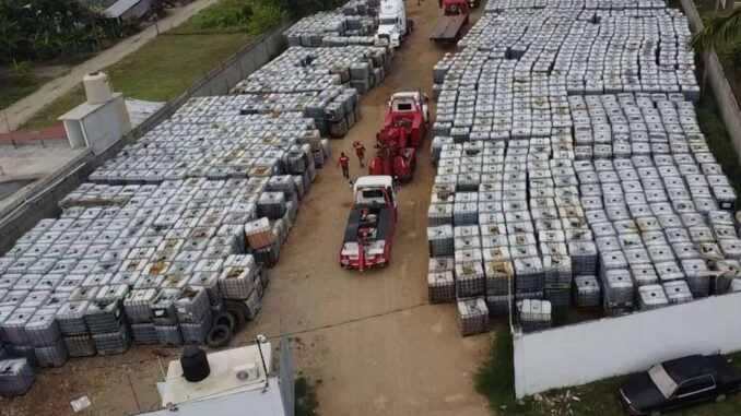 Sheinbaum celebra decomiso de más de 3 millones de litros de hidrocarburo en Tabasco