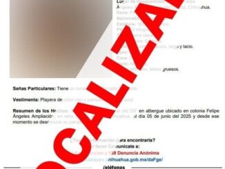 FEM localiza sana y salva a adolescente juarense en el municipio de Aldama