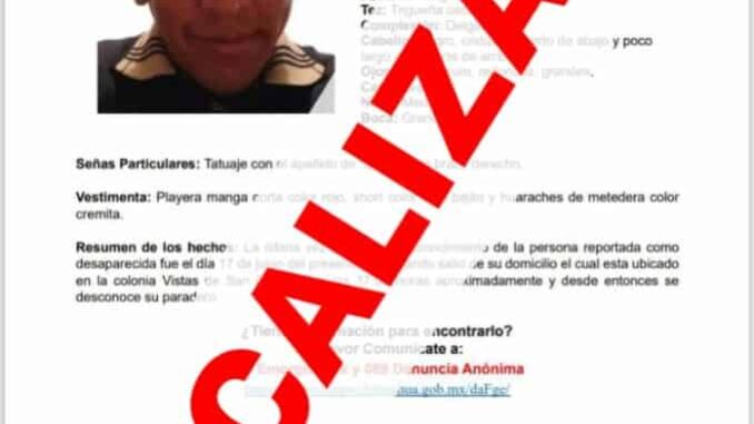 Localiza Fiscalía con vida a Óscar Humberto Corona Torres