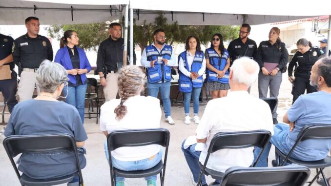Llevan operativo “24 Horas en tu Barrio” a colonias Cuauhtémoc, Rubio y Santa Rita