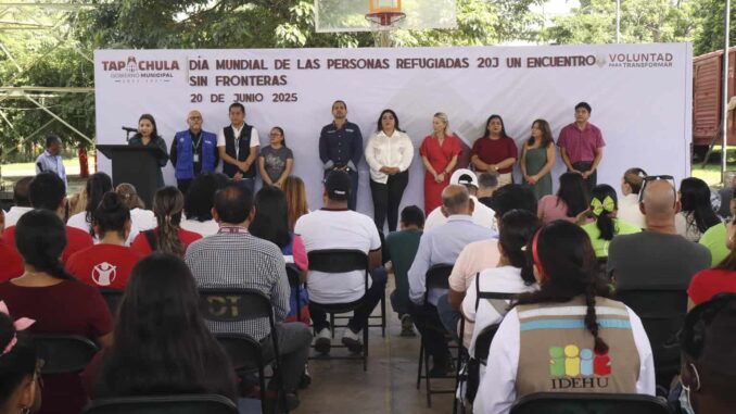 La frontera sur de México celebra la resistencia de los migrantes en el Día del Refugiado