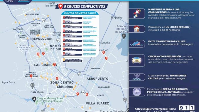 Conozca los puntos de riesgo para prevenir incidentes por lluvias