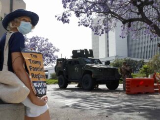 El centro de Los Ángeles trata de recobrar su colorida normalidad tras las protestas