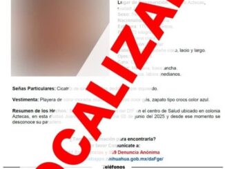 Localizan sana y salva a menor de 14 años de edad con reporte de ausencia en Ciudad Juárez