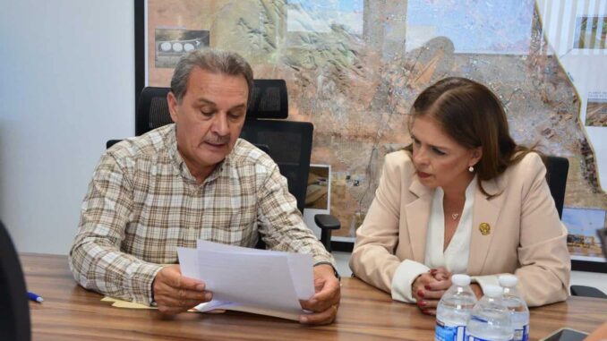 Xóchitl Contreras y JMAS J   se reúnen para atender temas prioritarios del agua en Juárez